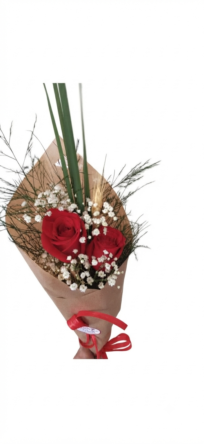 Buquê Duas Rosas