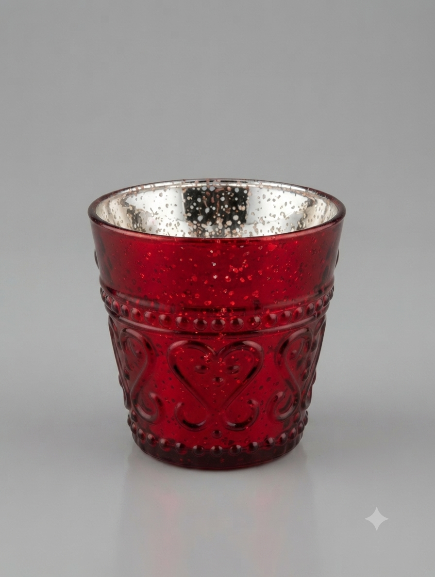 Vaso de Vidro Futuro Pink