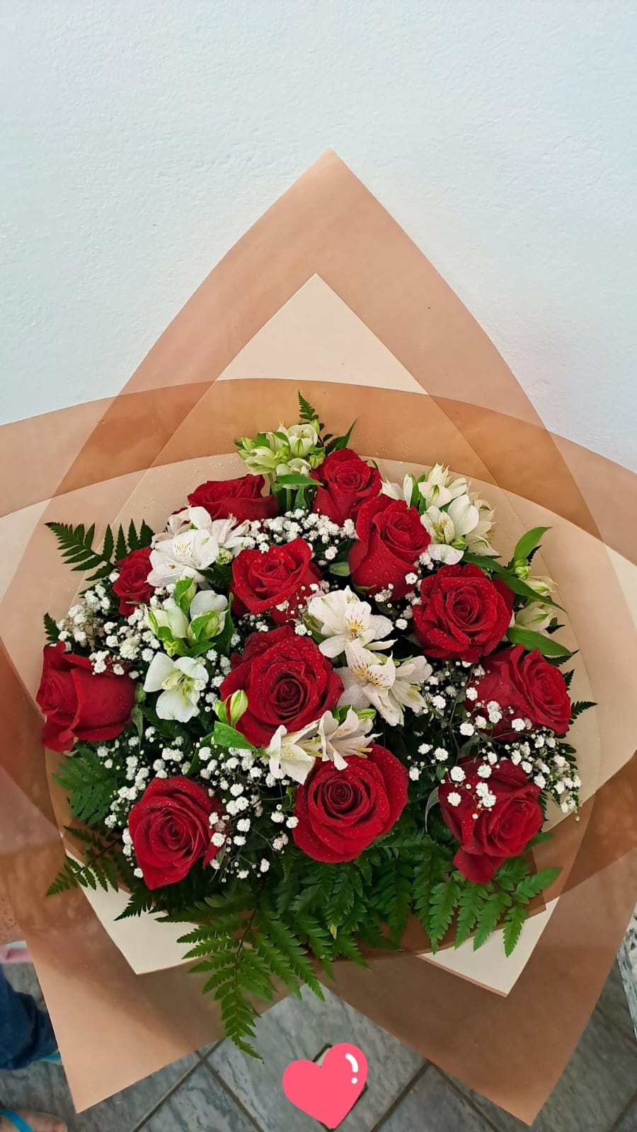 Buquê Rosas Cristal